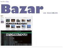 Tablet Screenshot of bazar.ndlp.info